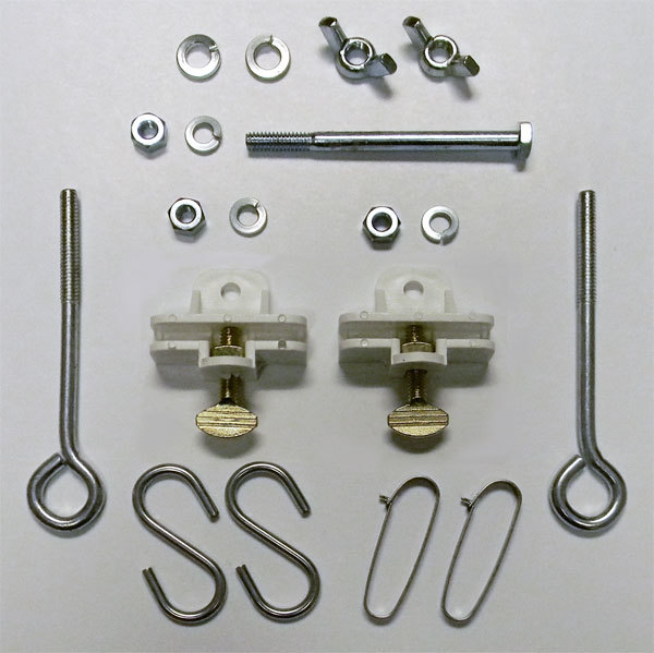Independent Real Estate Sign hardware Kit for White Aluminum Sign Post