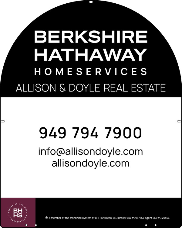 Arc Top Office Sign Panel, 30"H X 24", Steel