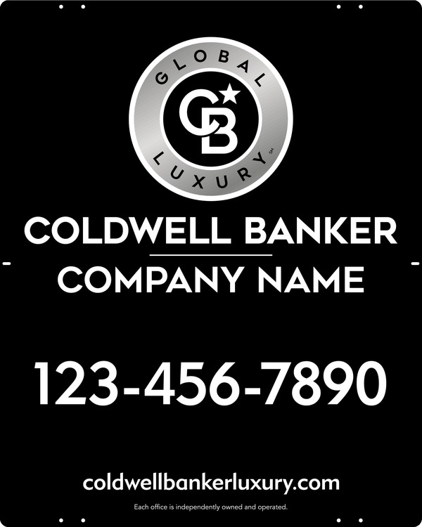 Reflective Office Sign Panel, 30"H X 24"W, 3mm Aluminum Composite