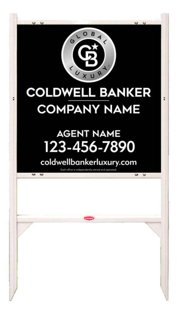 Angle Iron Frame And Reflective Agent Sign Panel Unit, 24"H X 24"W, 3mm Aluminum Composite