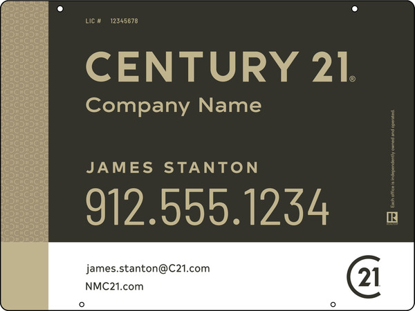 Steel Hanging Panel 18X24 Df - Century 21 | Lowen Sign