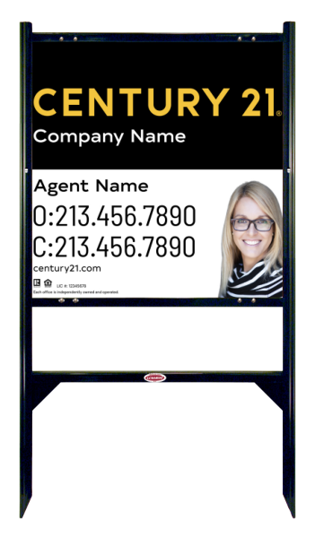 CENTURY 21&reg; Gibraltar Frame 24x24 Steel  Office - Century 21 | Lowen Sign