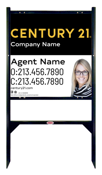 Coldwell Banker&reg; Gibraltar Frame 24x24 Steel Commercial Office - Century 21 | Lowen Sign