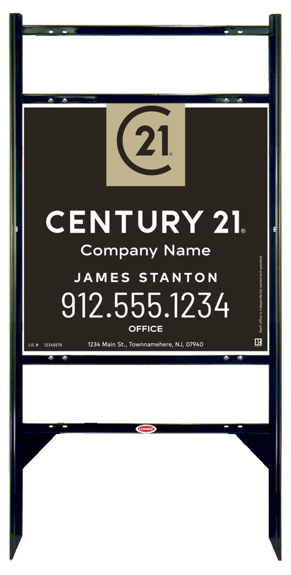 Thor Frame 24X24 Steel Agent Office - Century 21 | Lowen Sign