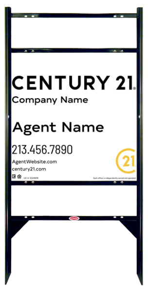 Thor Frame 24X24 Steel Sales - Century 21 | Lowen Sign