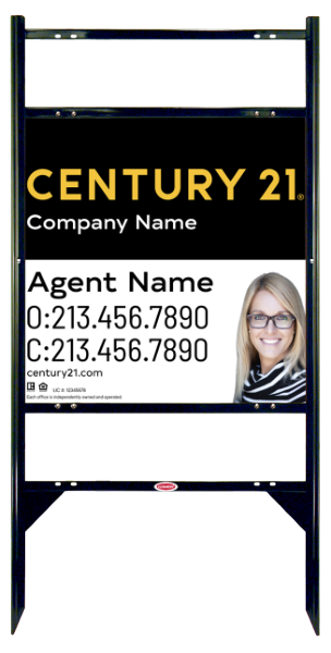 Corcoran&reg; Thor Frame 24x24 Steel Commercial Office - Century 21 | Lowen Sign