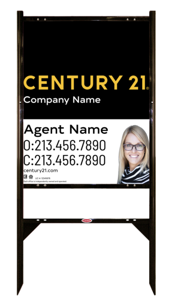 Independent Gibraltar Frame Unit 30x24 Steel Commercial Office - Century 21 | Lowen Sign