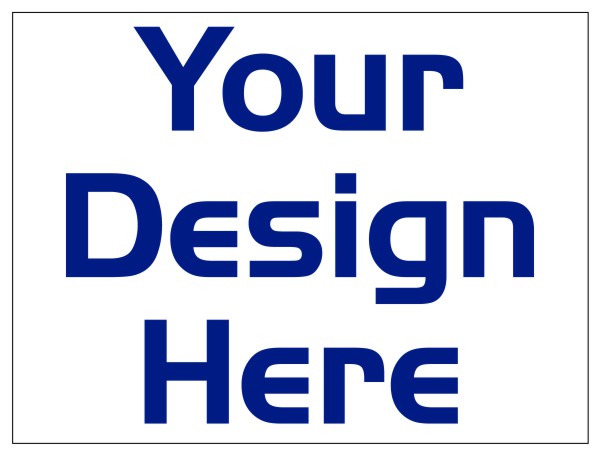 Independent Commercial Sign Panel, SF, 36"h x 48"w, 3mm Aluminum Composite