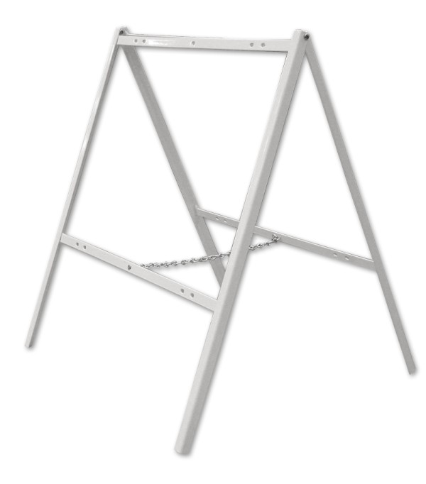 Monument Realty Real Estate Angle Iron A Frame,  18"h x 24"w - White