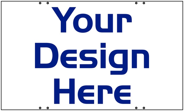Independent Sign Panel, Corrugated 4mm, 18"h x 30"w, DF