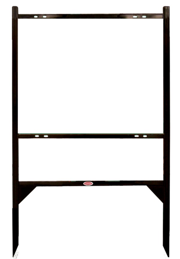United Country Real Estate real estate Angle Iron Sign Frame, 24"h x 30"w - Black