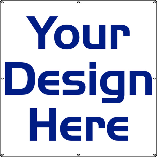Independent Sign Panel, DF, 36"h x 36"w, 3mm Aluminum Composite