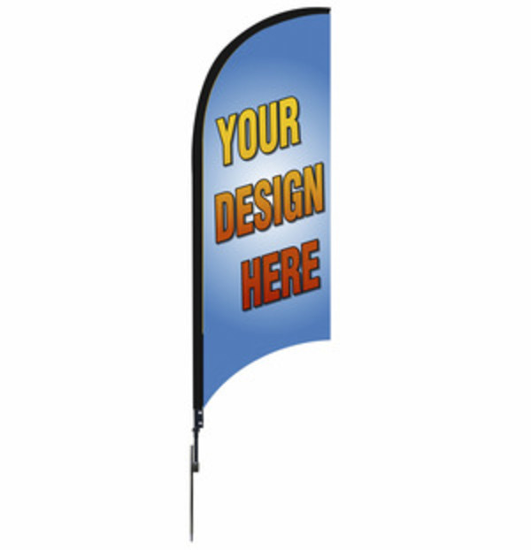 Independent 9FT Custom Feather Flag Unit