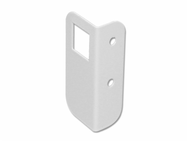 Independent Real Estate Sign Hardware White Yard Box Bracket for Stake