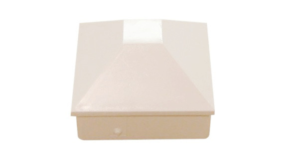 NextHome Plastic End Cap 3 Inch White Premier Post