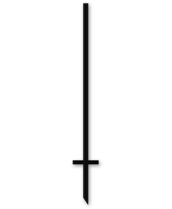 Keller Williams angle iron sign stake, 48" - Black