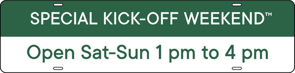 John L. Scott Special Kick-Off Weekend Sign Rider, 6"h x 24"w, 3MM Aluminum Composite