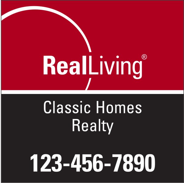 Enhanced Logo Hanging Sign Panel, 24 GA Steel 24"H X 24"W