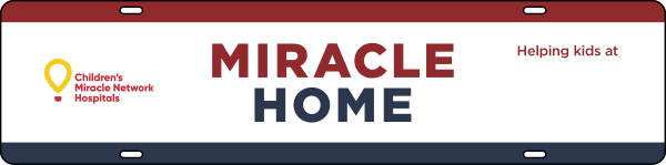 RE/MAX Miracle Home Sign Rider, 6"h x 24"w, Steel