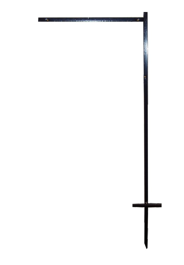 RE/MAX real estate flag stake, 44" - Black