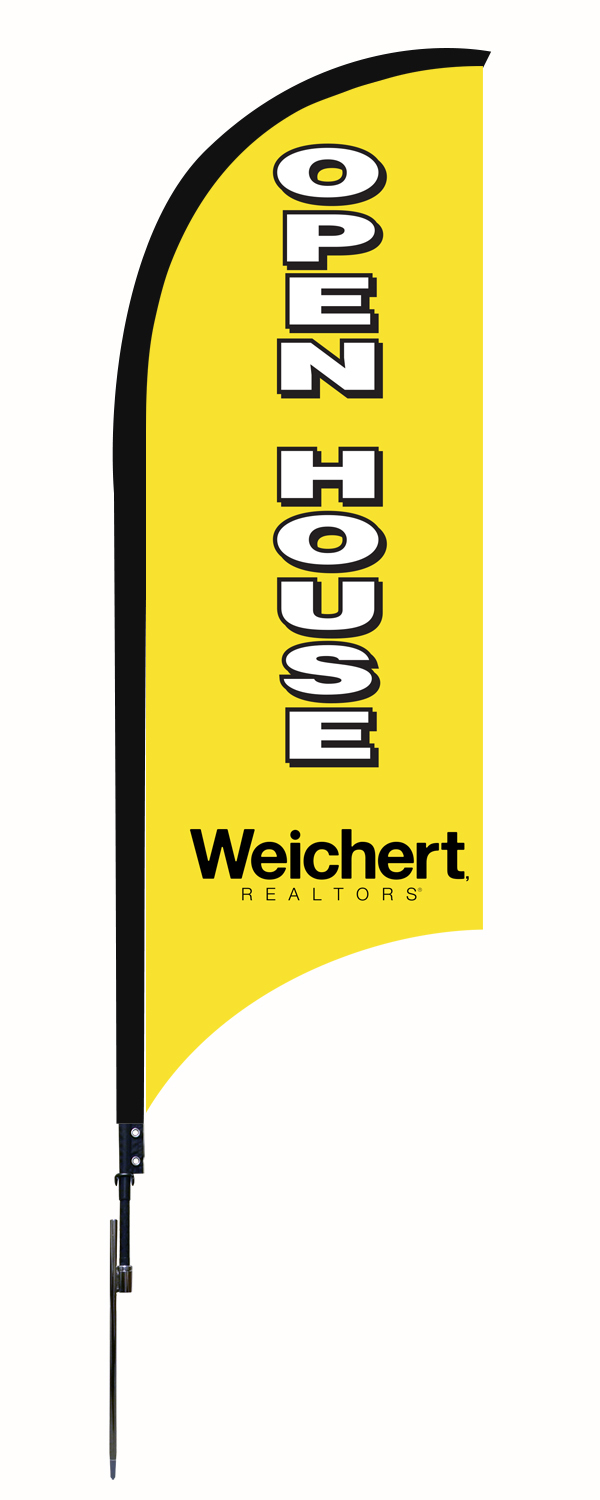 Weichert Open House Feather Flag Unit, 9-foot