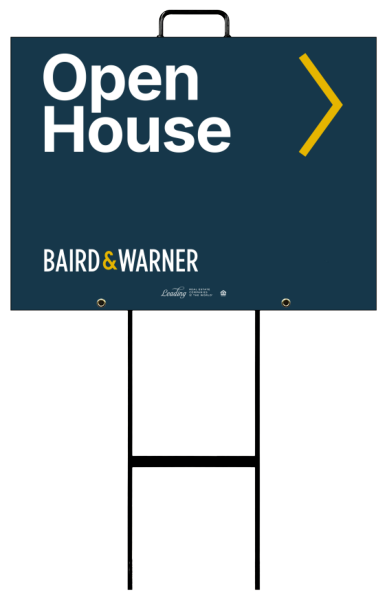 Grab and Go Office Open House No QR Code Sign Panel Unit, 18h x 24w, 4mm Corrugated