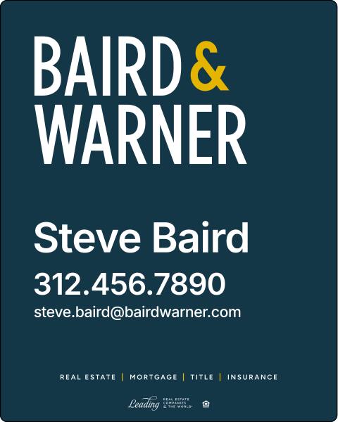 Agent Name Sign Panel, 30h x 24w, 3MM Aluminum Composite
