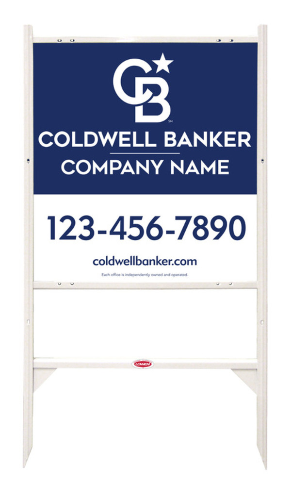 Angle Iron Frame and Reflective Office Sign Panel Unit, 25h x 24w, Steel