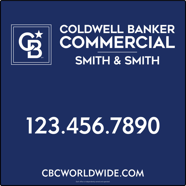 Commercial Office Sign Panel, DF, 48h x 48w, 3mm Aluminum Composite