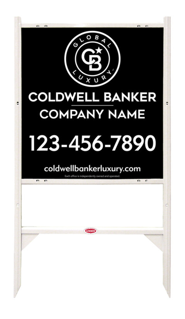 Angle Iron Frame and Office Sign Panel Unit, 25h x 24w, 3MM Aluminum Composite