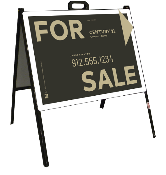 Steel For Sale A-Frame Unit 18x24 - Century 21 | Lowen Sign