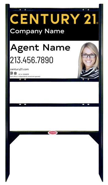Thor Frame 18x24 Steel Single Rider Premier Office - Century 21 | Lowen Sign