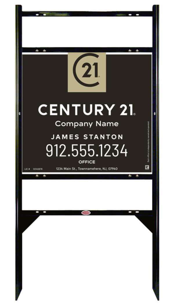 Thor Frame 22x24 Steel Agent Office Executive - Century 21 | Lowen Sign