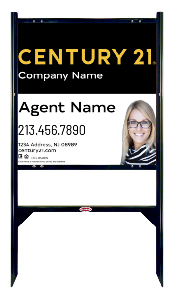 Gibraltar Frame 24x24 Steel Residential Office - Century 21 | Lowen Sign
