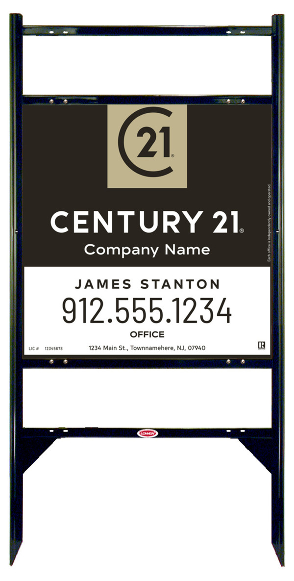 Thor Frame 24x24 Steel Agent Property - Century 21 | Lowen Sign