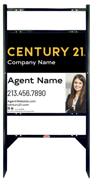 Thor Frame 24x24 Steel Sales White - Century 21 | Lowen Sign