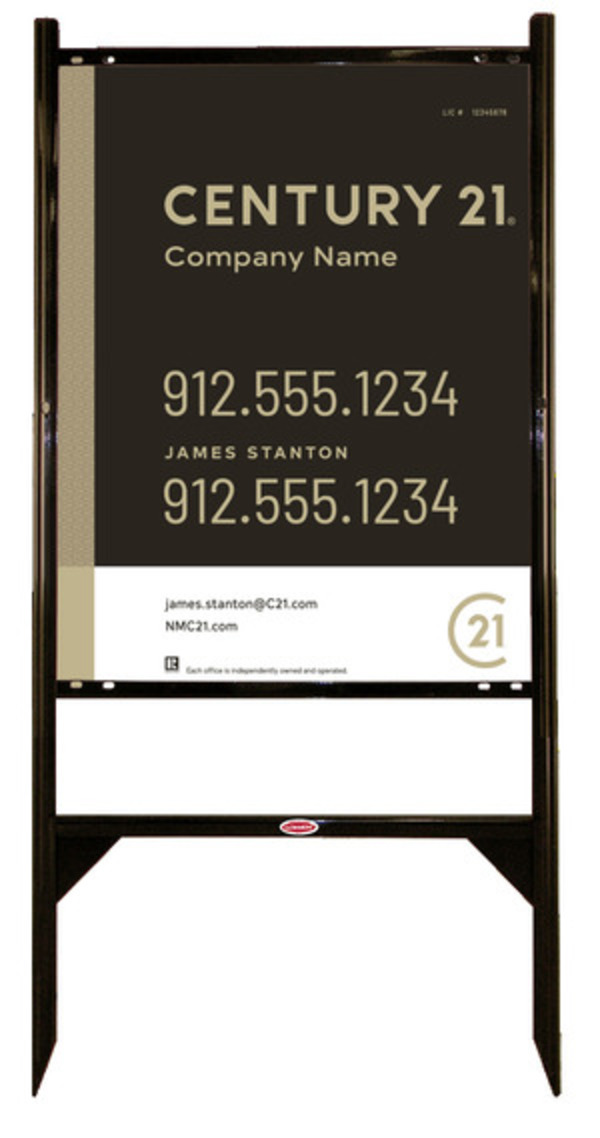 Gibraltar Frame 30x24 Steel Signature - Century 21 | Lowen Sign