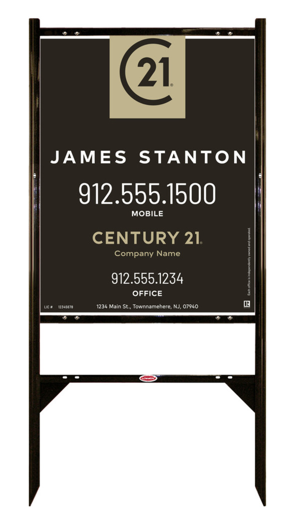 Gibraltar Frame 30x24 Steel Agent Centric Office - Century 21 | Lowen Sign
