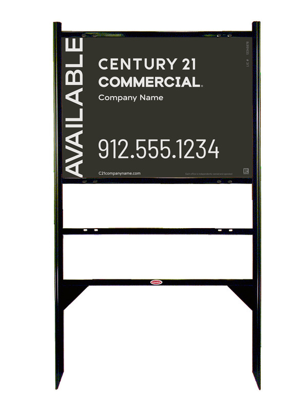 Thor Frame 18x24 Steel Single Rider Traditional  - Century 21 | Lowen Sign