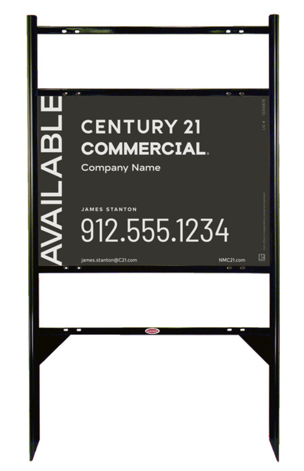 Thor Frame Unit 18x24 Steel Dual Rider Heritage - Century 21 | Lowen Sign
