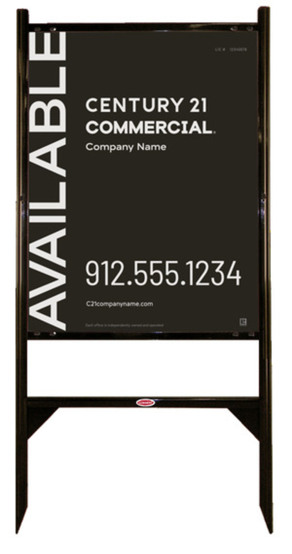 Gibraltar Frame 30x24 Steel Estate  - Century 21 | Lowen Sign