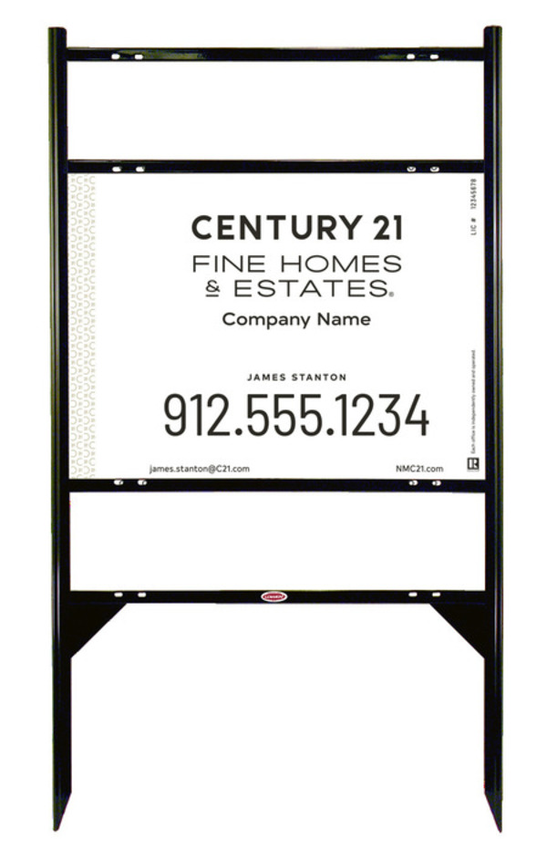 Thor Frame 18x24 Steel Dual Rider Standard - Century 21 | Lowen Sign