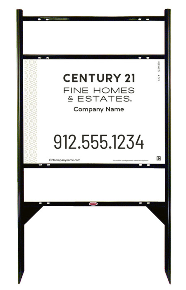 Thor Frame 18x24 Steel Dual Rider  - Century 21 | Lowen Sign