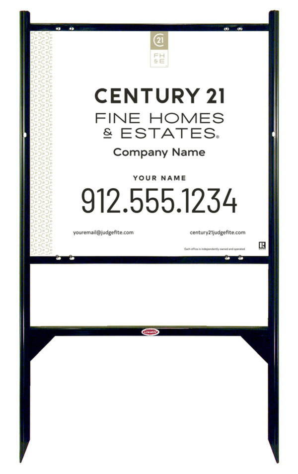 Gibraltar Frame and Steel Panel Unit 22x24 - Century 21 | Lowen Sign