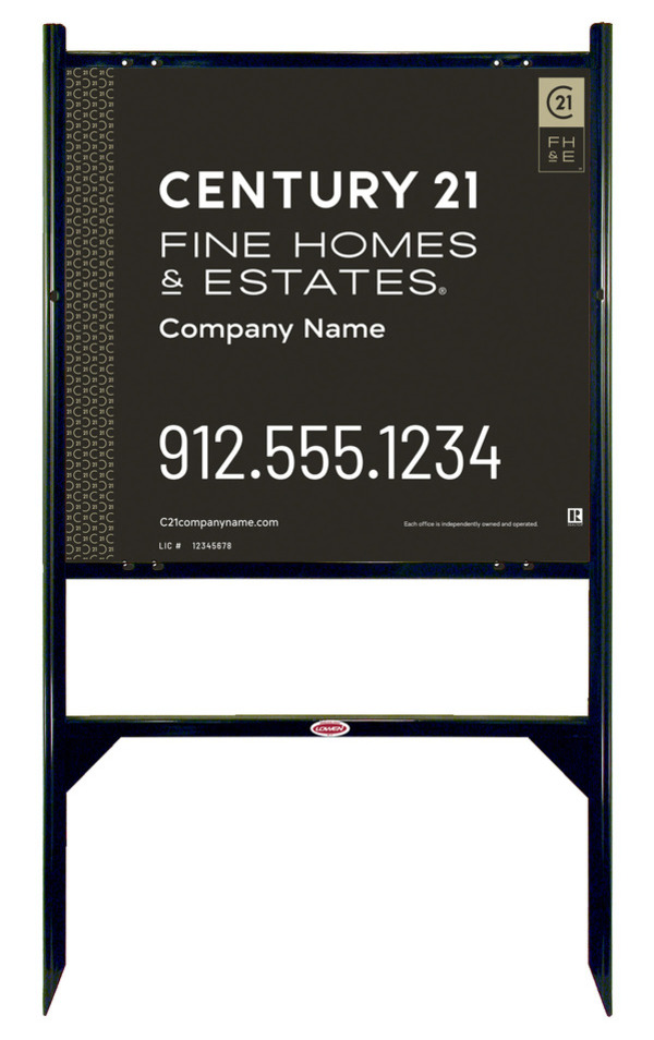 Gibraltar Frame and Steel Panel Unit 22x24 - Century 21 | Lowen Sign