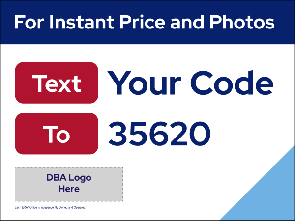 For Instant Price Sign Panel, 18h x 24w, 4mm corrugated plastic